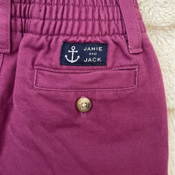 KIDS: Janie & Jack Purple Shorts - Picture 3 of 5